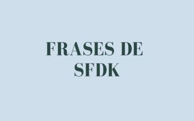 Frases de SFDK