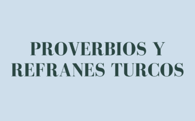 Proverbios y refranes turcos