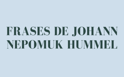 Frases de Johann Nepomuk Hummel