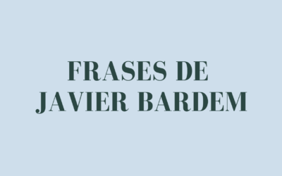 Frases de Javier Bardem