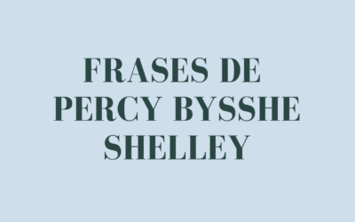 Frases de Percy Bysshe Shelley