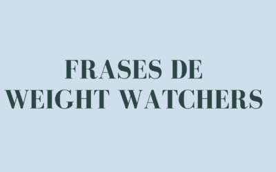 Frases de Weight Watchers
