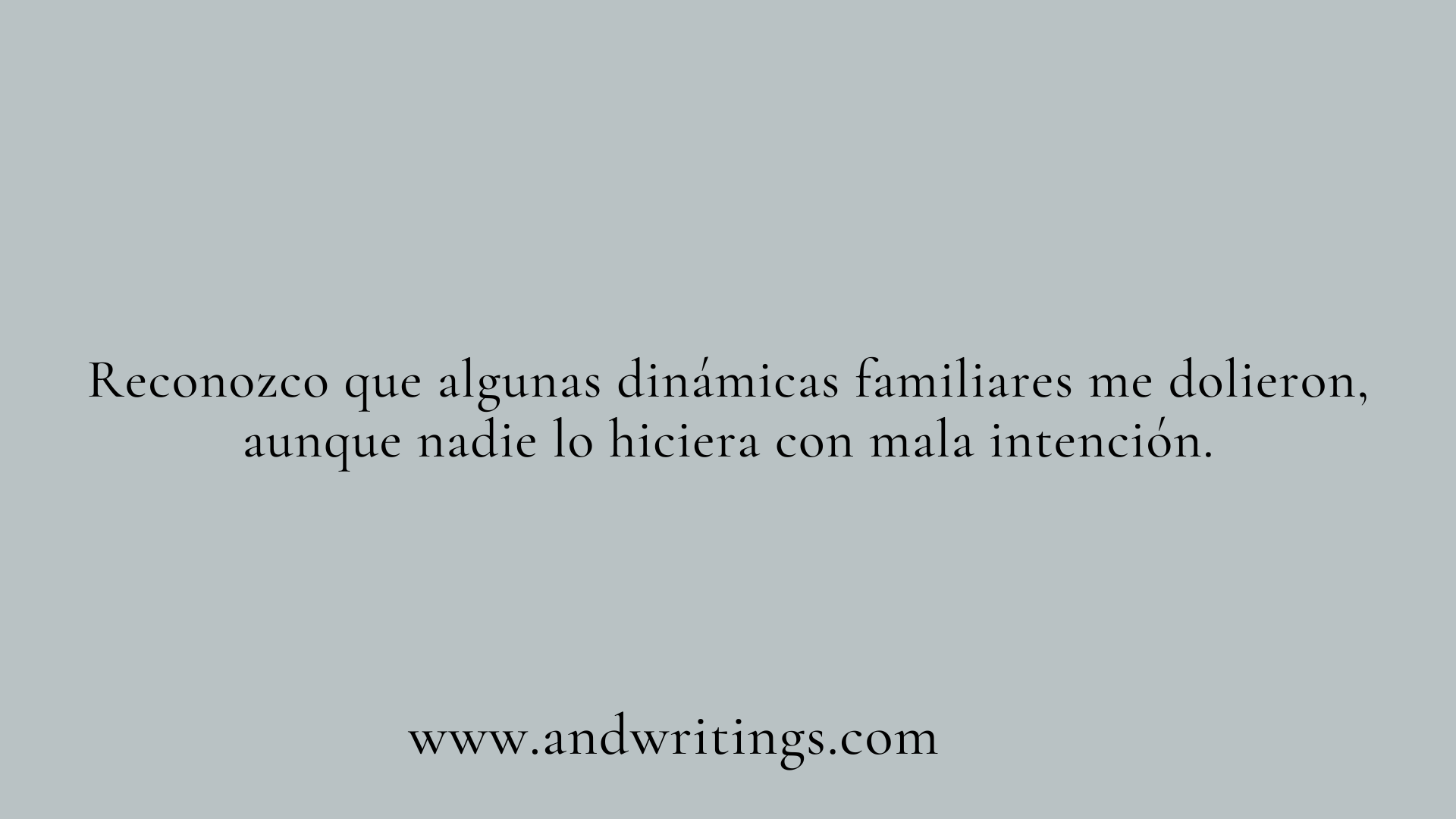 Frases de sanar vínculos familiares