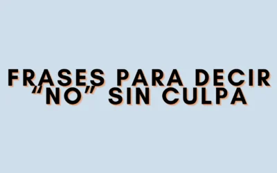 Frases para decir “no” sin culpa