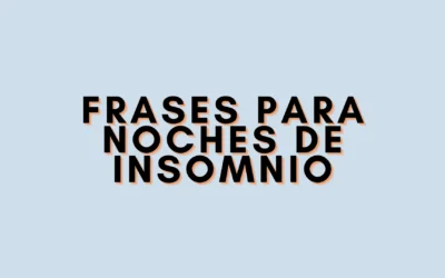 Frases para noches de insomnio